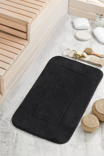 Welsofft Kaydırmaz Banyo Paspası 50x80cm | Siyah |