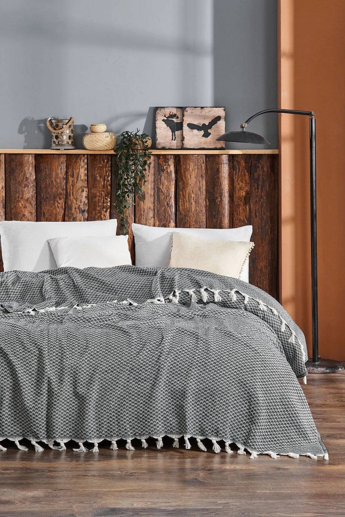 Deniz Model - Yeşil Çift Kişilik Pike 200x230