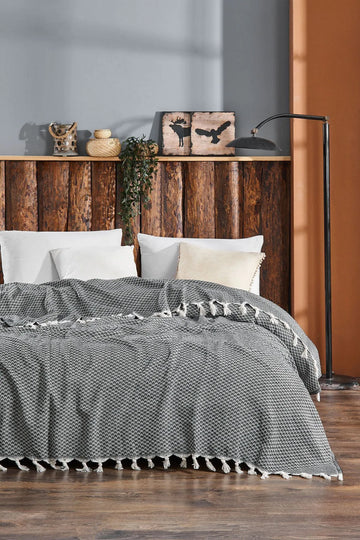 Deniz Model - Yeşil Çift Kişilik Pike 200x230